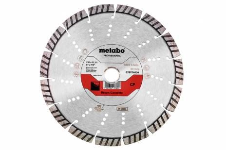 METABO Disco de corte diamantado Dia-TS 230x22,23mm - CP, Hormigón, Profesional 628574000