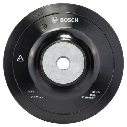 BOSCH Placa trasera Estándar M14 125 mm 125 mm, 12.500 rpm 1608601033