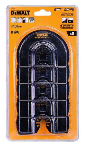 Hojas de sierra DeWALT (5 piezas) para cortes comparativos de 100 mm (5 x DT20710) DT20729