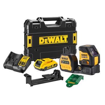 Láser de cruz verde DeWALT DCE088D1G18