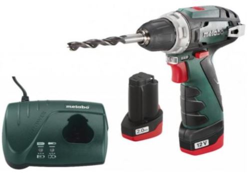 METABO Taladro atornillador inalámbrico PowerMaxx BS BASIC 600984000