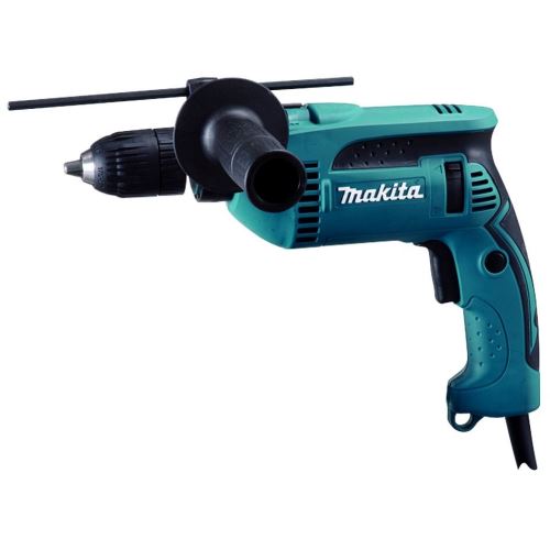 Makita Taladro de impacto con maletín, portabrocas rápido 1,5-13 mm, 680W HP1641K