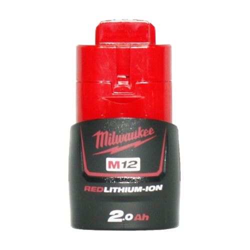 Batería MILWAUKEE M12 B2 (12 V / 2,0 Ah) REDLITHIUM 4932430064