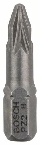 BOSCH Punta de destornillador extra dura Extra-Hart PZ 2, 25 mm (3 uds) 2607001558