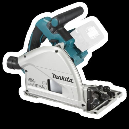 MAKITA Sierra de inmersión inalámbrica 165 mm Li-ion 2x18V, sin batería Z DSP600ZJ