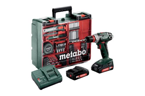 Taladro inalámbrico METABO BS 18 Quick MD 2x2,0 Ah 1-10mm 602217880