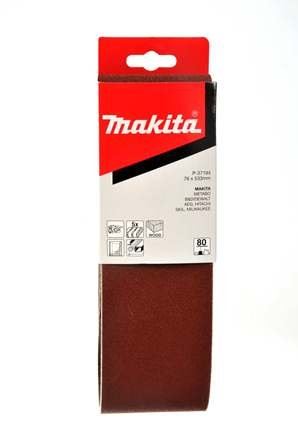 MAKITA banda de lija 76x533 mm K60 5 uds P-37188