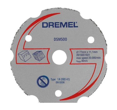 DREMEL Disco de corte de carburo universal 2615S500JB