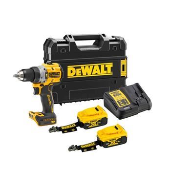 Taladro DeWALT 18V AKU 2x5Ah LR, cargador, Tstak DCD805P2LRT