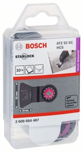 BOSCH RB – 10 unidades ATZ 52 SC, rígido 52 x 26 mm 2608664487