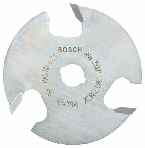 BOSCH Fresa de disco 8 mm, D1 50,8 mm, L 2 mm, G 8 mm 2608629386