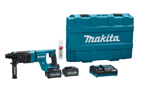 Makita Martillo inalámbrico SDS-Plus Li-ion XGT 40V/4.0Ah, estuche HR007GM201