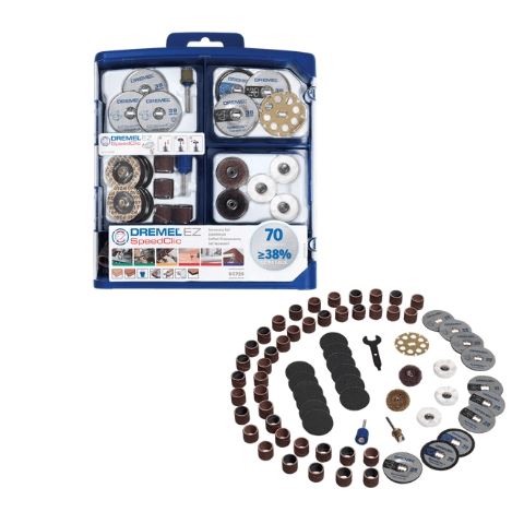 Kit de accesorios universales DREMEL EZ SpeedClic SC725 2615E725JA