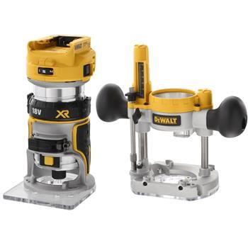 Fresadora combinada inalámbrica DeWALT DCW604N