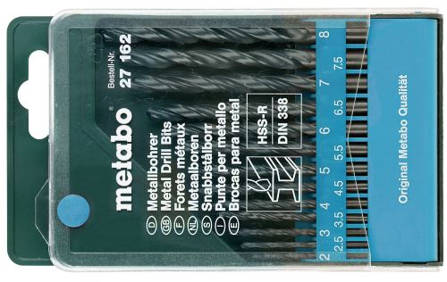 METABO Juego de brocas - HSS (13 piezas) 627162000