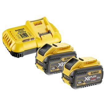 Batería DeWALT 18/54V 2x 12.0Ah FLEXVOLT + cargador DCB118Y2