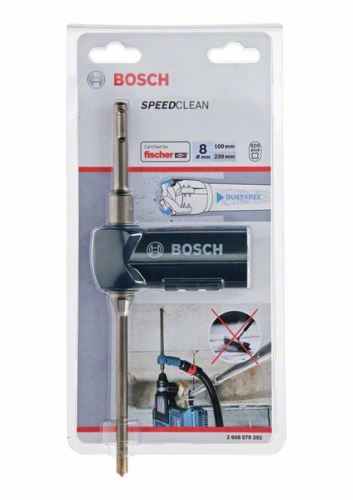 BOSCH Brocas huecas con extracción SDS plus-9 Speed Clean 8 X 100 X 230 mm 2608579292