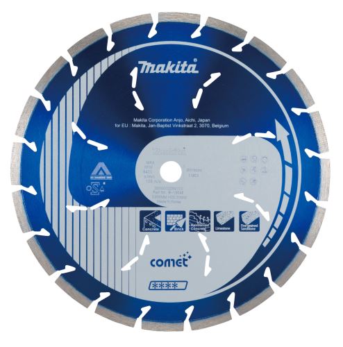 MAKITA Disco de corte diamantado Comet Rapid 300x20 mm B-13546