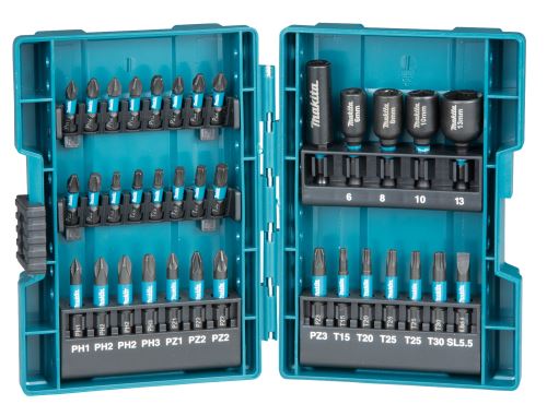 MAKITA Juego de puntas de torsión 1/4" IMPACT NEGRO, 35 piezas B-66880