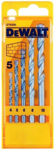 Juego de brocas para mampostería DeWALT EXTREME / 4, 5, 6, 8, 10 / (5 piezas) DT6956