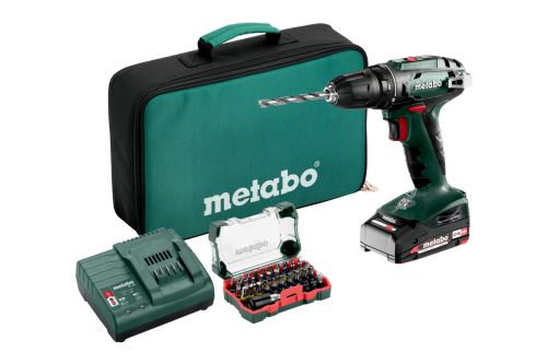 Metabo Taladro atornillador inalámbrico BS 18 Set 602207580