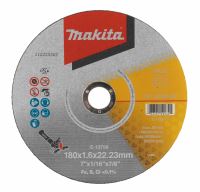 Disco de corte MAKITA acero inoxidable 180x1,6x22,23 mm E-13758