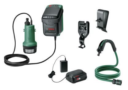 Bosch Bomba de agua de lluvia a batería GardenPump 18V-2000 06008C4202