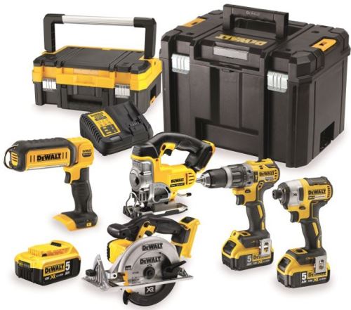 Juego de herramientas sin escobillas DeWALT DCK551P3T