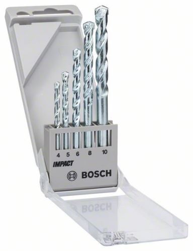 BOSCH Juego de brocas para piedra de 5 piezas CYL-1 4; 5; 6; 8; 10mm 1609200228