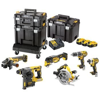 Juego de herramientas a batería DeWALT 18V, 3x batería DCK685P3T