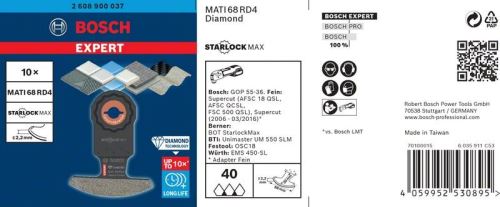 BOSCH EXPERTO STARLOCKMAX MATI68RD4 2.2x68.10uds 2608900037