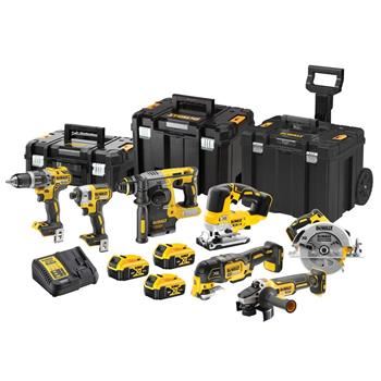 Juego de herramientas a batería DeWALT 18V, 3x batería DCK755P3T