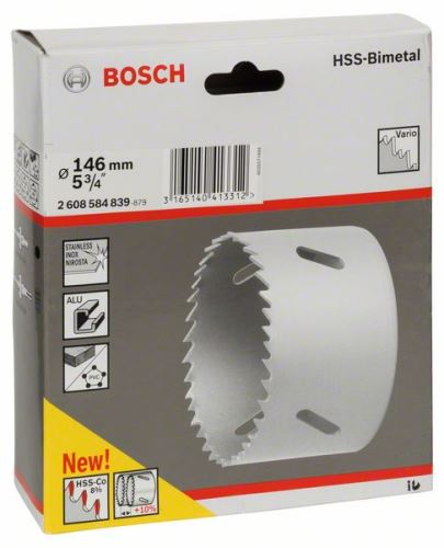 BOSCH Perforadora bimetálica HSS para adaptador estándar 146 mm, 5 3/4" 2608584839