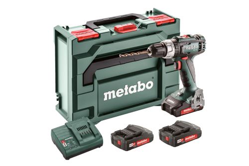 Metabo BS 18 L Taladro atornillador inalámbrico + 3 celdas de batería 602321540