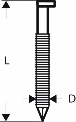 BOSCH SN34DK 50R 2.8mm, 50mm, Sin recubrimiento, Ranurado (3000 piezas) 2608200014