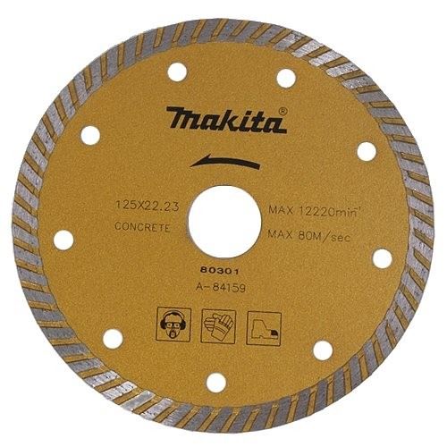 Muela MAKITA diamante turbo 125x22,23 mm A-84159