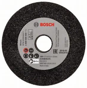 BOSCH Muela abrasiva para amoladoras planas 125 mm, 20 mm, 24 1608600069