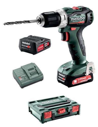 Taladro atornillador a batería Metabo PowerMaxx BS 12 BL (601038500)