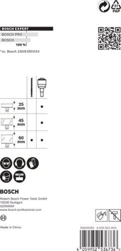 BOSCH EXPERT Adaptador Power Change Plus y broca centradora HSS-G 7,15x105mm (2 uds) 2608900527