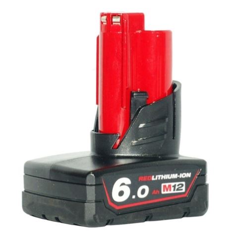 Batería MILWAUKEE M12 B6 (12 V / 6,0 Ah) REDLITHIUM 4932451395