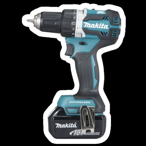 MAKITA Atornillador inalámbrico Li-ion 18V, 3,0 Ah, systainer DDF484RFJ