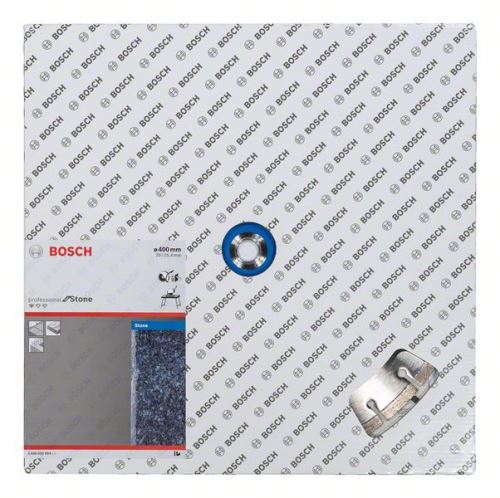 BOSCH Disco de corte Diamante Estándar para Piedra 400 x 20/25,40 x 3,2 x 10 mm 2608602604