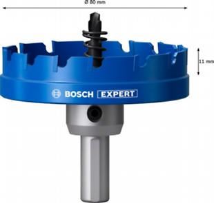 BOSCH EXPERT Perforadora de carburo Chapa 80 mm 2608901445