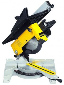 Sierra ingletadora combinada de mesa superior DeWALT DW711