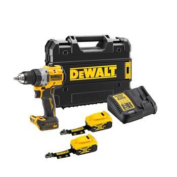 Taladro DeWALT 18V AKU 2x5Ah LR, cargador, Tstak DCD800P2LRT