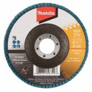 Disco de láminas MAKITA 125x22,23 mm K120 Zirkon D-74251