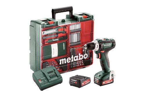 METABO Taladro atornillador inalámbrico PowerMaxx BS 12 Set 601036870