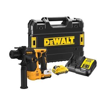 Martillo DeWALT AKU SDS Plus 2x3Ah, cargador DCH072L2