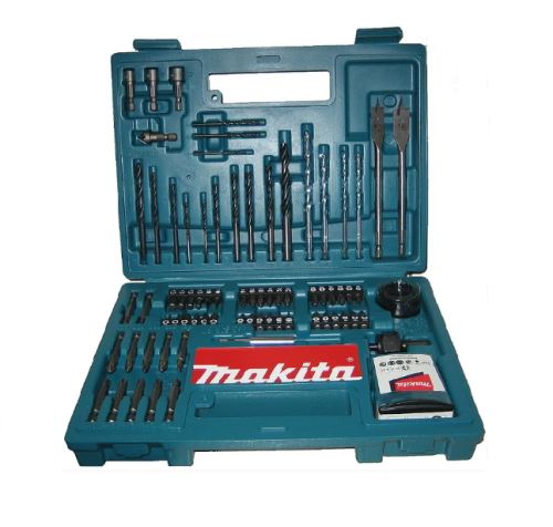 Juego de brocas y brocas MAKITA 100 piezas en estuche de plástico B-54520