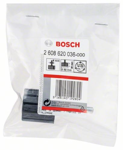 BOSCH Vástago de sujeción para anillos abrasivos 30 mm, 30 mm 2608620036